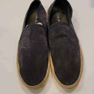 Rail Blue Suede Espadrilles